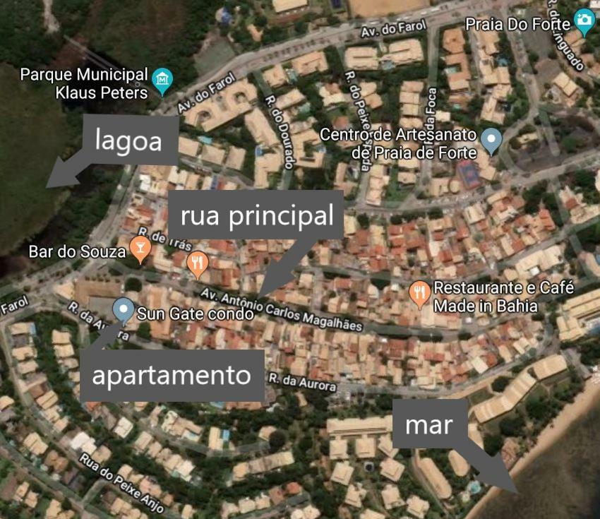 Duplex Com Hidromassagem - Praia Do Forte Luaran gambar